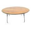 Atlas Commercial Products Titan Series™ 72" Round Wood Folding Table WFT5-72R
